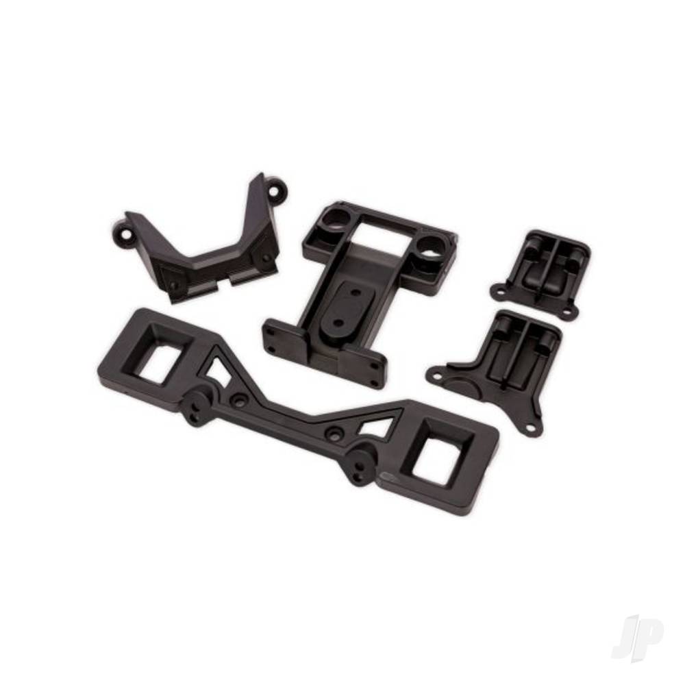 Traxxas Rustler 2WD Front & Rear Clipless Body Latches