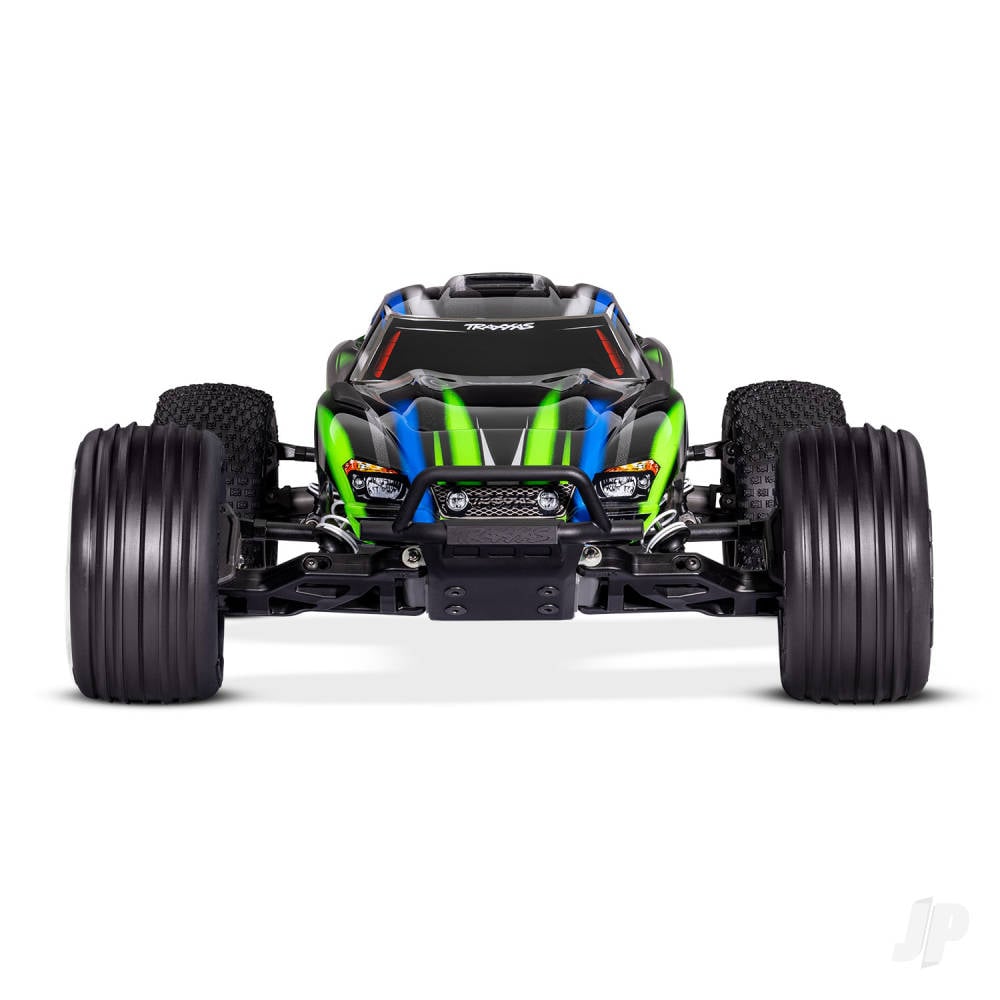 traxxas-rustler-hd-bl-2s-110-2wd-rtr-stadium-truck-green-tq-2-ch-bl-2s-3300kv-clipless-body