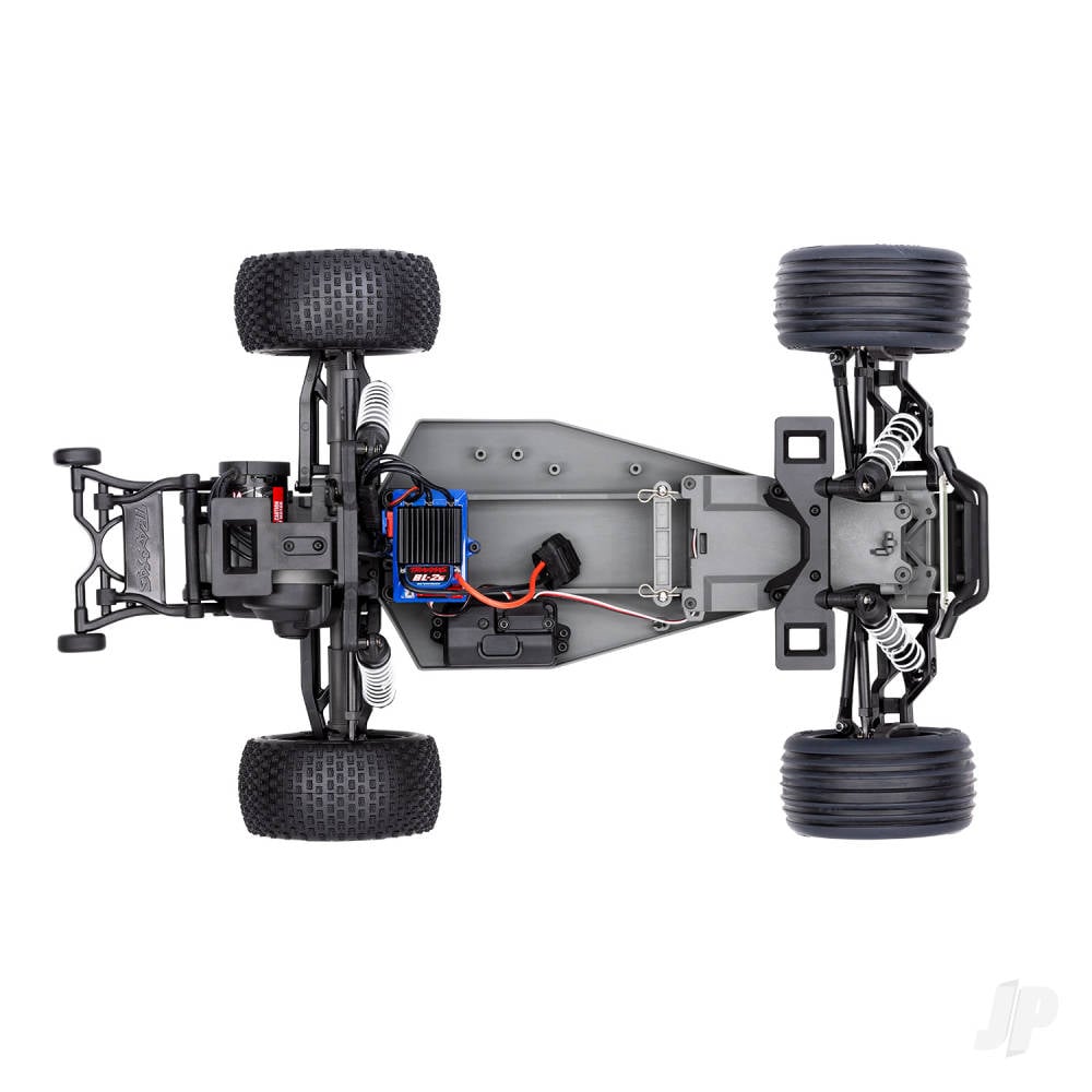 Traxxas Rustler HD BL-2S 1:10 2WD RTR Stadium Truck, Orange (+ TQ 2-ch, BL-2S, 3300kV, Clipless Body)-9