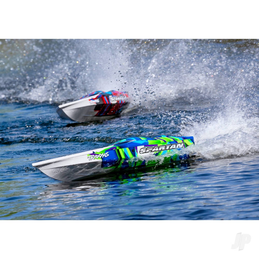 Traxxas Spartan VXL 1:10 36in Electric Brushless Race Boat, Red (+ TQi 2-ch, TSM, VXL-6s marine, Velineon 540XL)-10