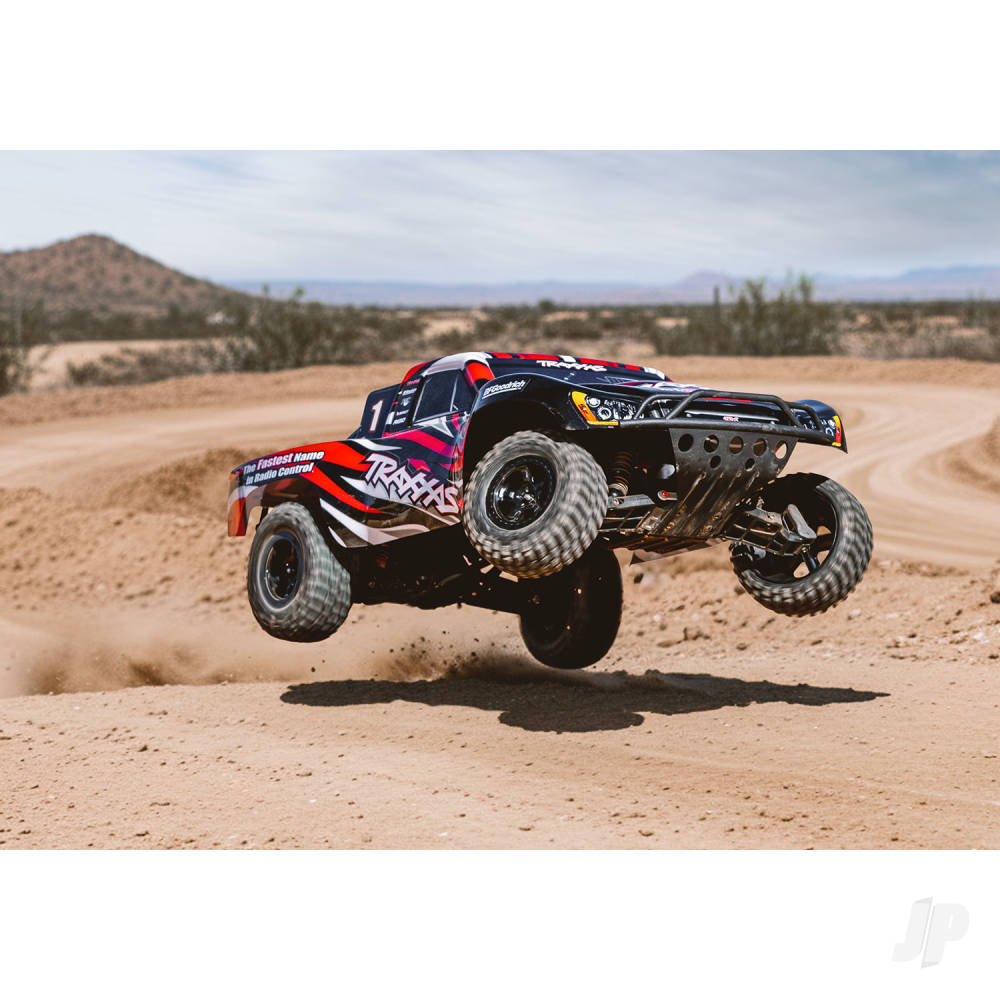 Traxxas Slash HD 1:10 2WD RTR Short Course Truck, RedX (+ TQ 2-ch, Titan 550 12T, XL-5, Clipless Body)-7