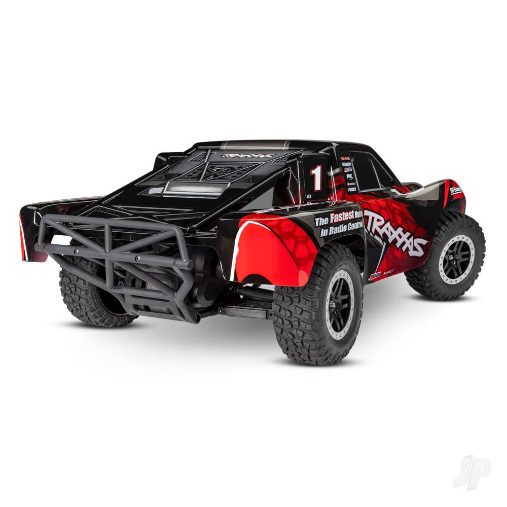 Traxxas Slash VXL 1:10 2WD RTR Brushless Electric Short Course Truck, Red (+ TQi 2-ch, TSM, VXL-3s, Velineon 3500, Magnum 272R, Clipless Body)-3