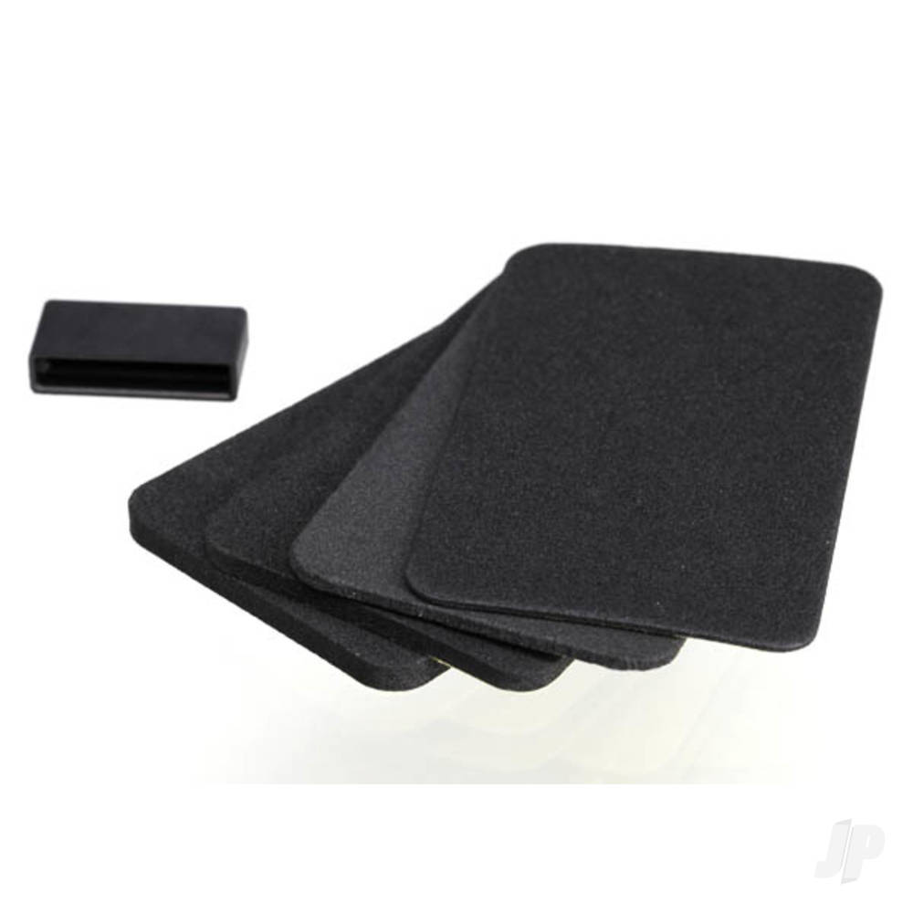 Traxxas Spacers (4 pcs) / grip pads (3 pcs) / connector dust cover (1pc) (for TQi docking base)