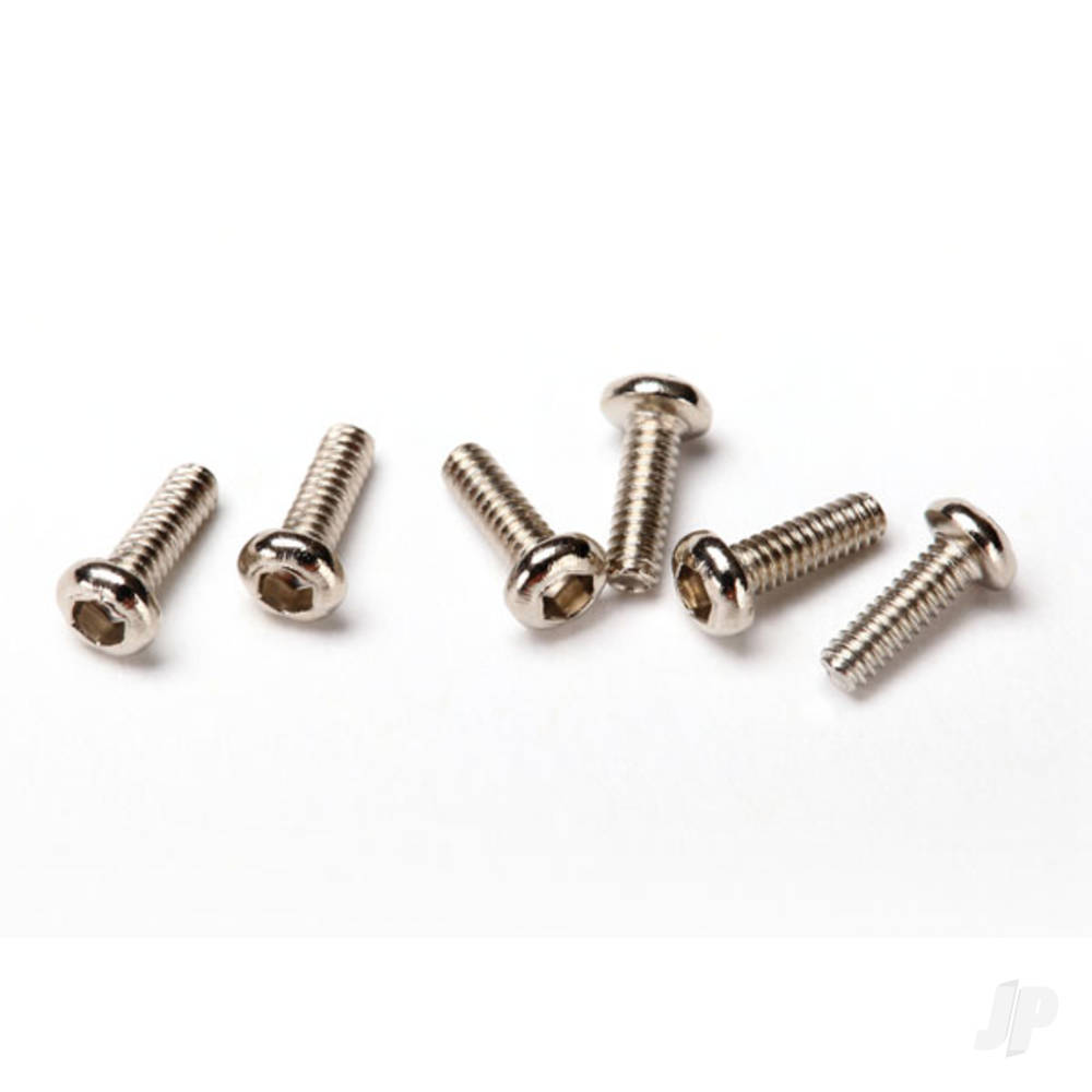 Traxxas Screws, 1.6x5mm button-head machine (hex drive) (6 pcs)