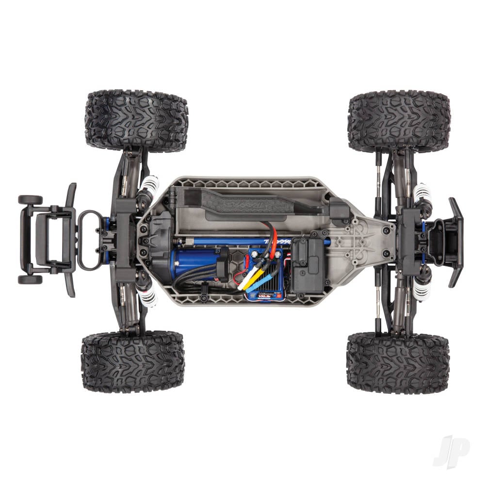 Traxxas Rustler 4X4 VXL 1:10 4WD RTR Brushless Electric Stadium Truck, Orange (+ TQi 2-ch, TSM, VXL-3s, Velineon 3500kV)-5