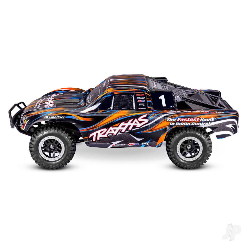 Traxxas Slash VXL 1:10 4X4 RTR Short Course Truck, Orange (+ TQ 2-ch, VXL-3S, Velineon 3500kV, Clipless)-2