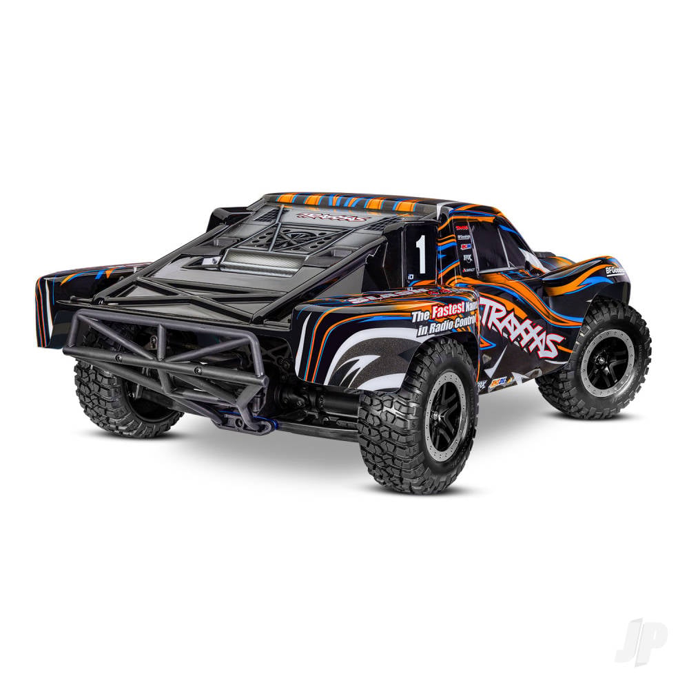 Traxxas Slash VXL 1:10 4X4 RTR Short Course Truck, Orange (+ TQ 2-ch, VXL-3S, Velineon 3500kV, Clipless)-4