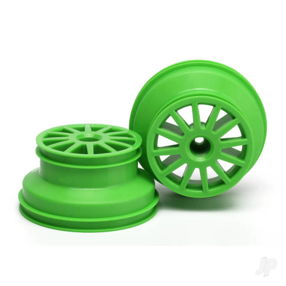 Traxxas Wheels, Green (2 pcs)