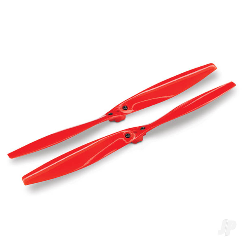 Traxxas Rotor blade Set, Red (2 pcs) (with screws)