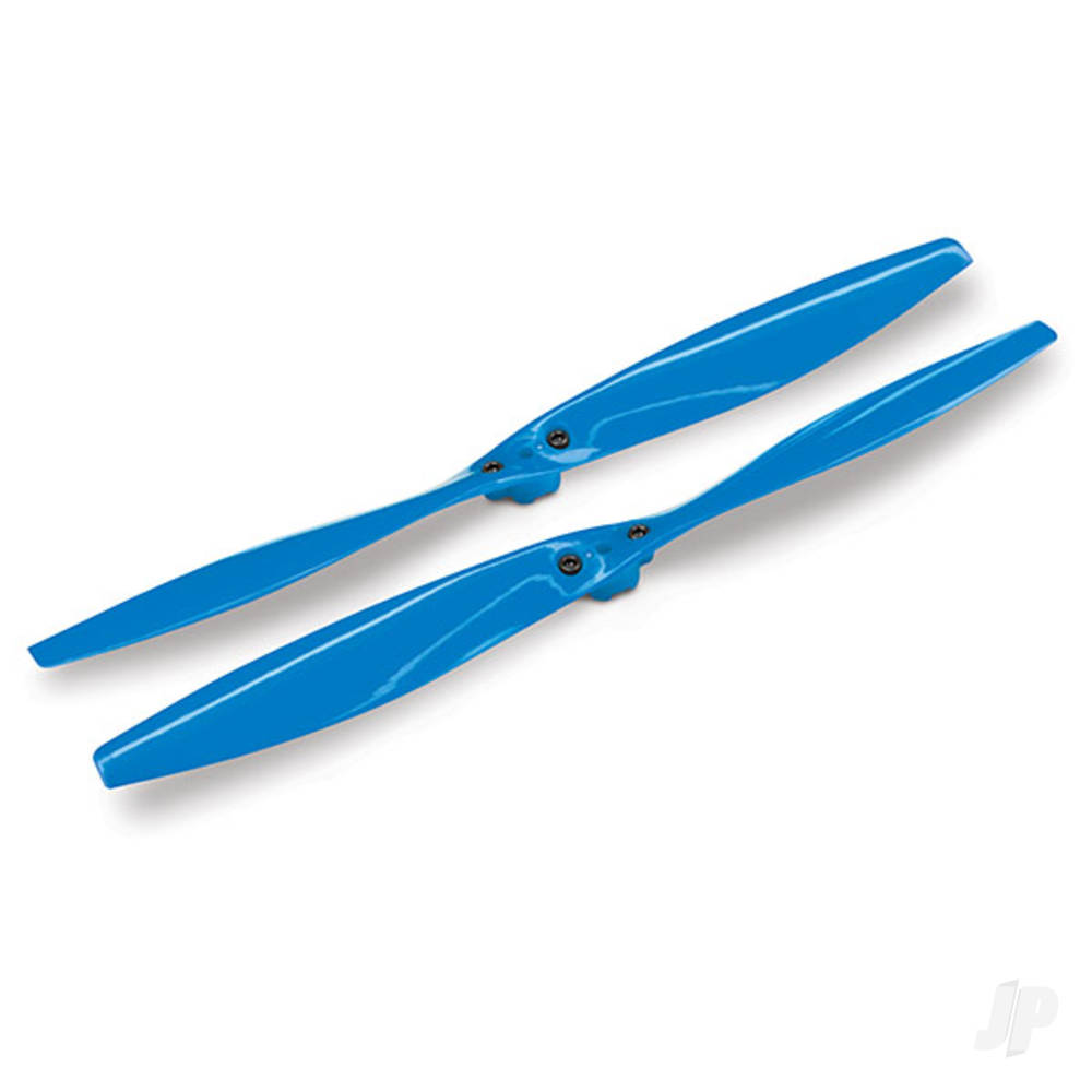 Traxxas Rotor blade Set, Blue (2 pcs) (with screws)