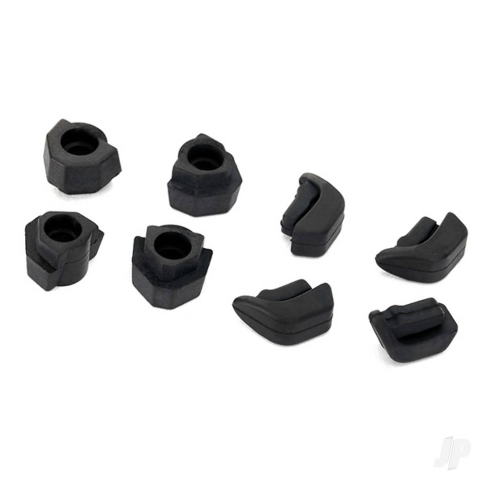 Traxxas Feet, non-skid, LED lens (4 pcs) / landing gear (4 pcs)