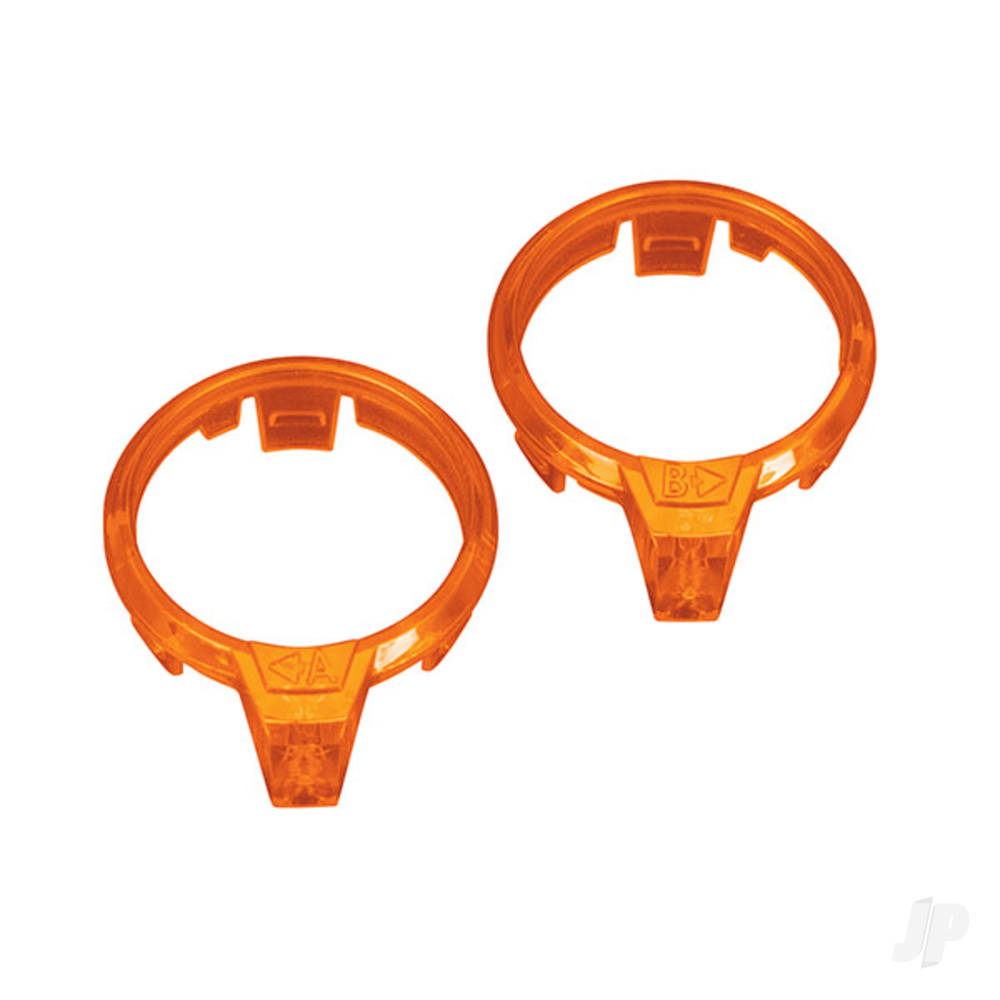 Traxxas LED lens, motor, Orange (left & right)
