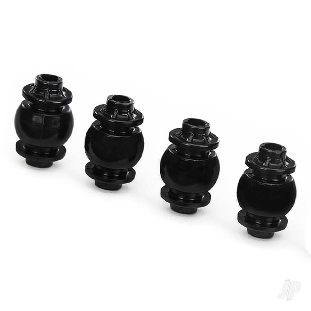 Traxxas Damper balls, anti-vibration, gimbal (4 pcs) (Yellow dot) / camera mount (4 pcs)