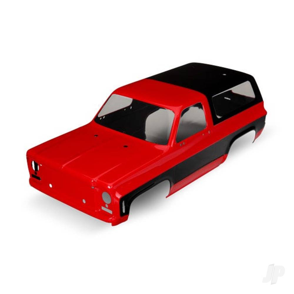 Traxxas Body, Chevrolet Blazer (1979) (Red) (requires grille, side mirrors, door handles, windshield wipers, decals)