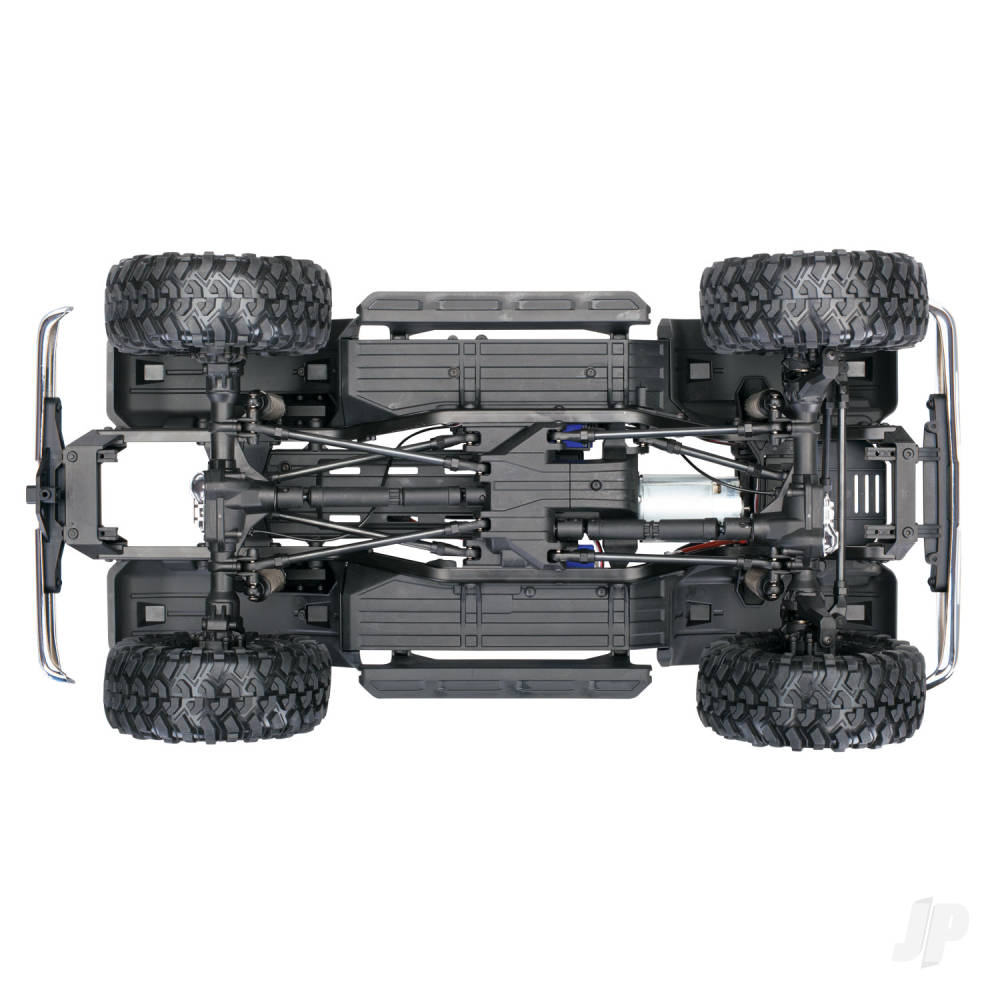 Traxxas TRX-4 1979 Chevy Blazer 1:10 4X4 Electric All-Terrain Crawler, Orange (+ TQ 2-ch, XL-5 HV, Titan 550, Clipless Body)-6