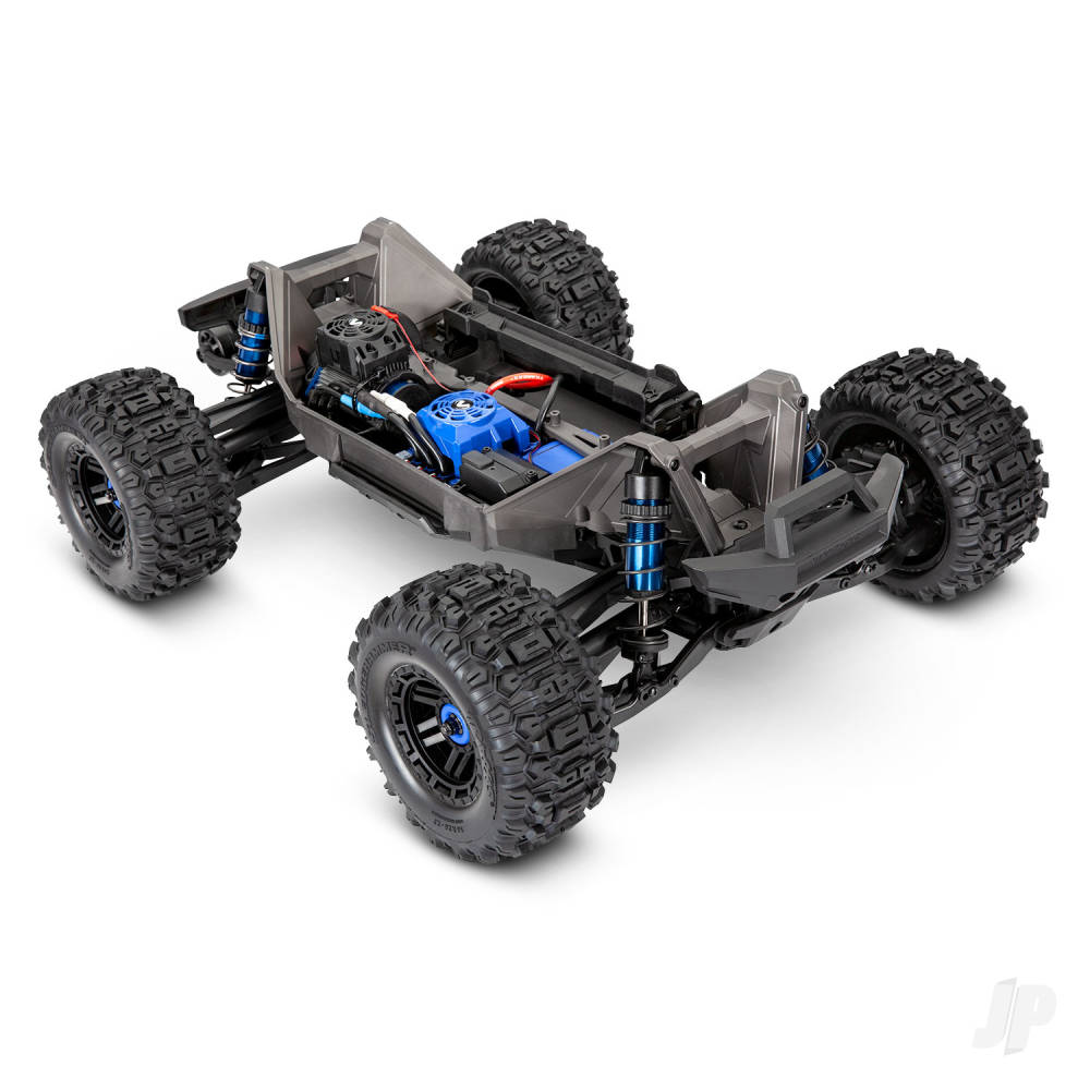 Traxxas Maxx VXL 1:10 4X4 RTR Monster Truck, Blue (+ TQi 2-ch, VXL-4S, Velineon 540XL, TSM, WideMaxx)-10