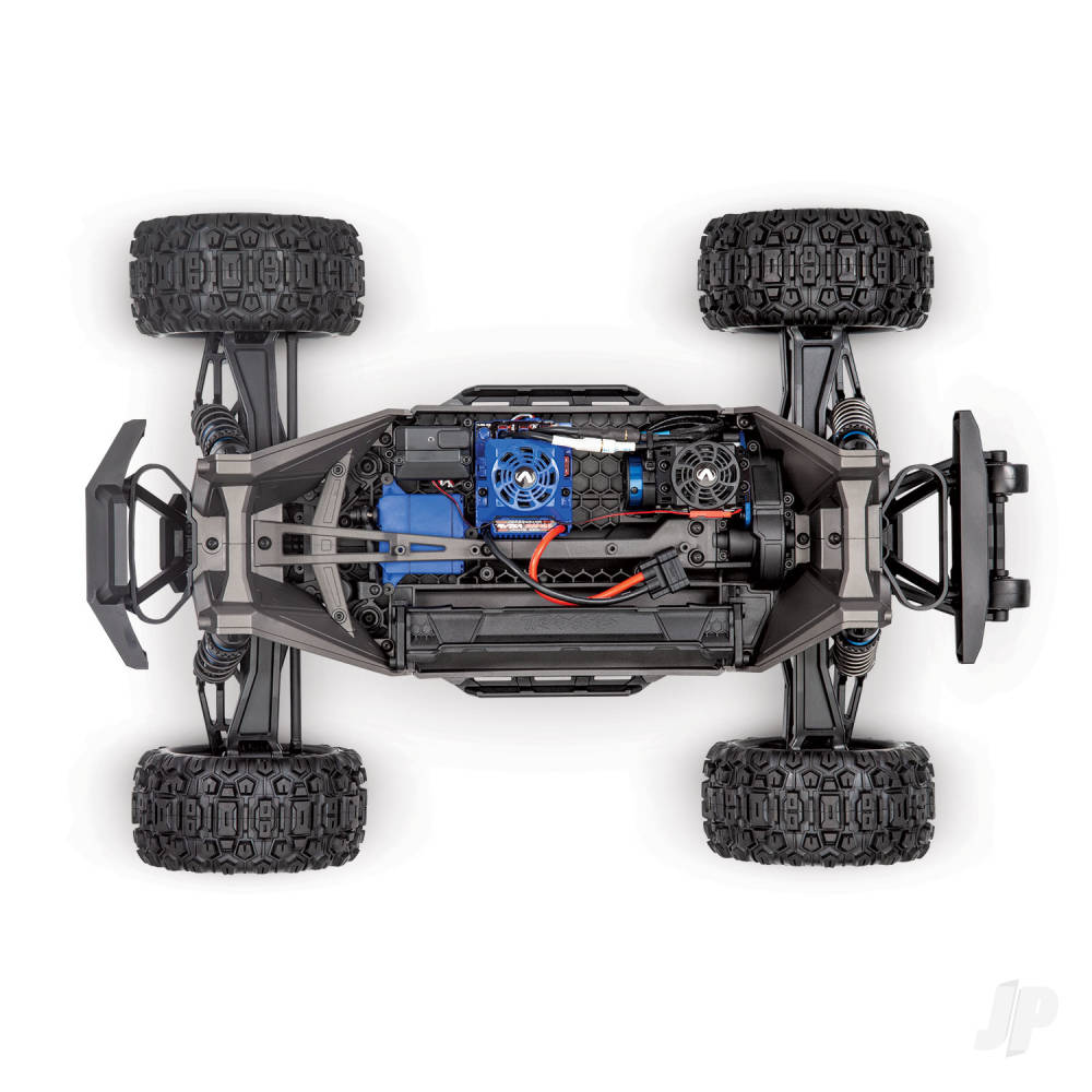 Traxxas Maxx VXL 1:10 4X4 RTR Monster Truck, Blue (+ TQi 2-ch, VXL-4S, Velineon 540XL, TSM, WideMaxx)-11