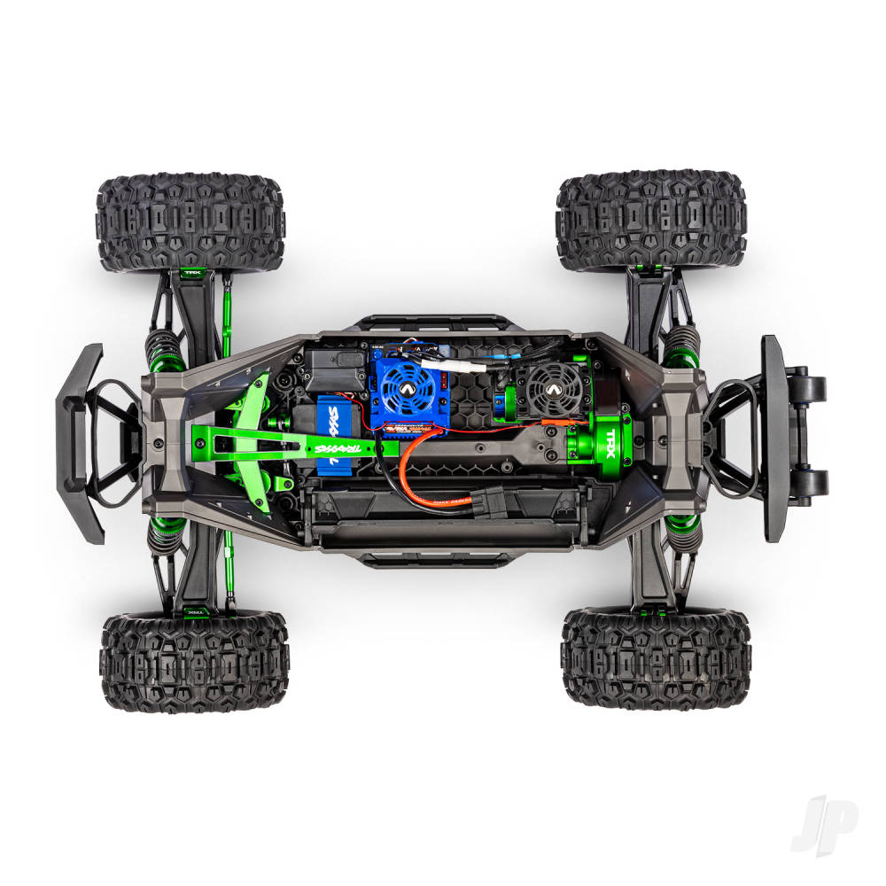 Traxxas Maxx Ultimate 1:10 4S 4WD Electric Monster Truck, Green (+ TQi 2-ch Link, VXL-4s, Velineon 540XL, TSM, Clipless Body)-4