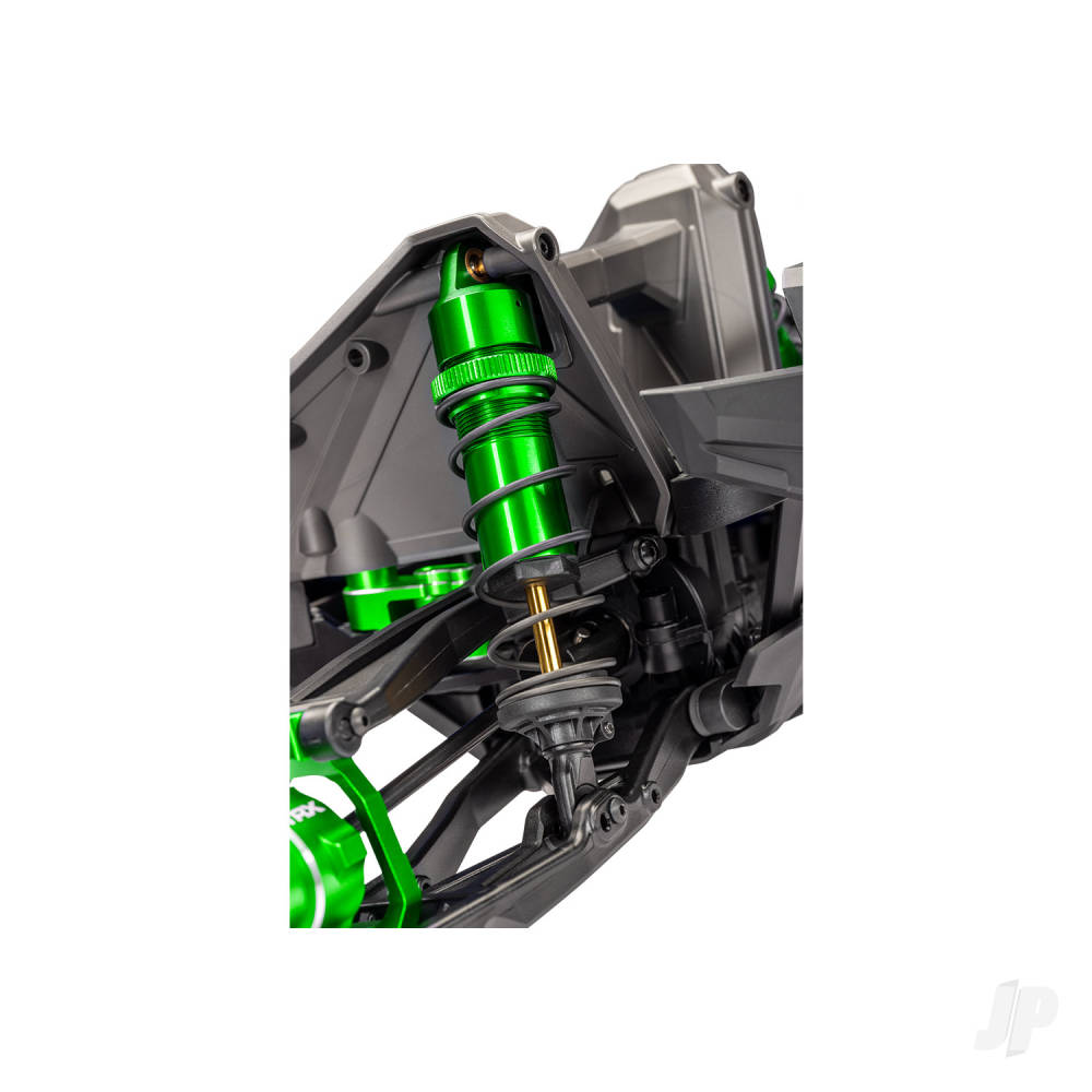 Traxxas Maxx Ultimate 1:10 4S 4WD Electric Monster Truck, Green (+ TQi 2-ch Link, VXL-4s, Velineon 540XL, TSM, Clipless Body)-22