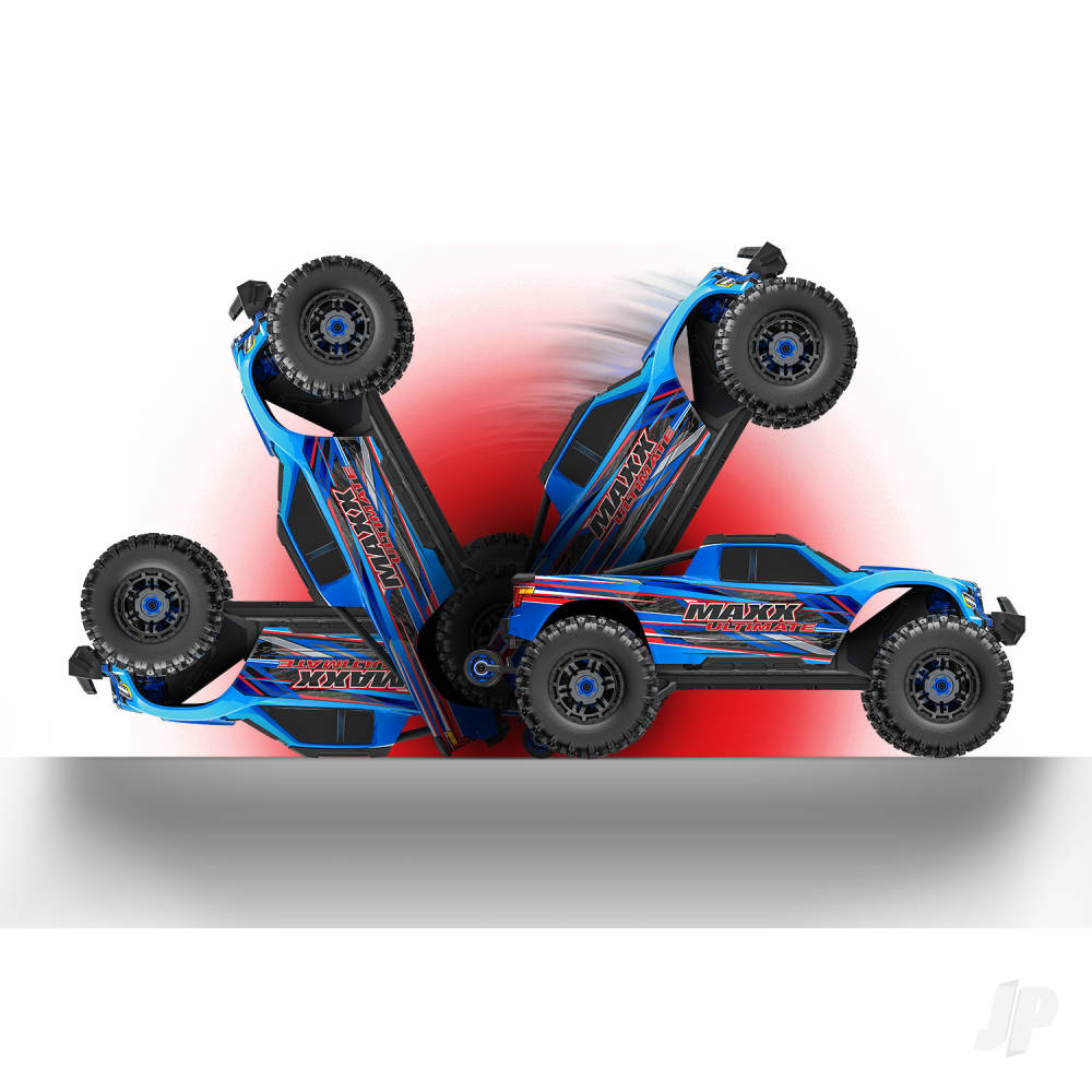 Traxxas Maxx Ultimate 1:10 4S 4WD Electric Monster Truck, Green (+ TQi 2-ch Link, VXL-4s, Velineon 540XL, TSM, Clipless Body)-23