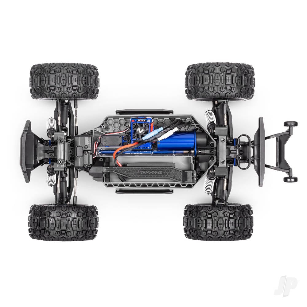 Traxxas Stampede 4X4 HD VXL 1:10 4WD RTR Brushless Electric Monster Truck, Blue (+ TQi 2-ch, TSM, VXL-3s, Velineon 3500kV, Extreme HD Kit, Clipless Body)-4