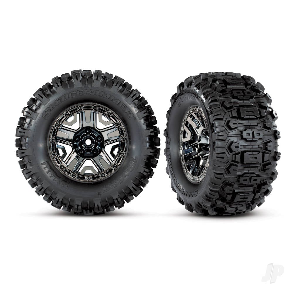 Traxxas Stampede 4X4 HD VXL 1:10 4WD RTR Brushless Electric Monster Truck, Blue (+ TQi 2-ch, TSM, VXL-3s, Velineon 3500kV, Extreme HD Kit, Clipless Body)-14