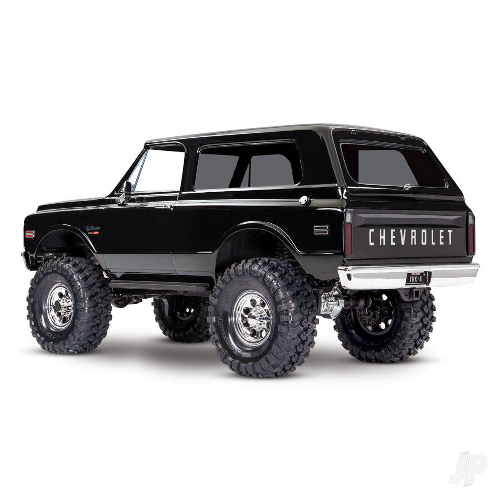 Traxxas Body, Chevrolet Blazer (1969), Complete (Black) (includes grill, side mirrors, door handles, windshield wipers, Front & Rear bumpers, decals)-5
