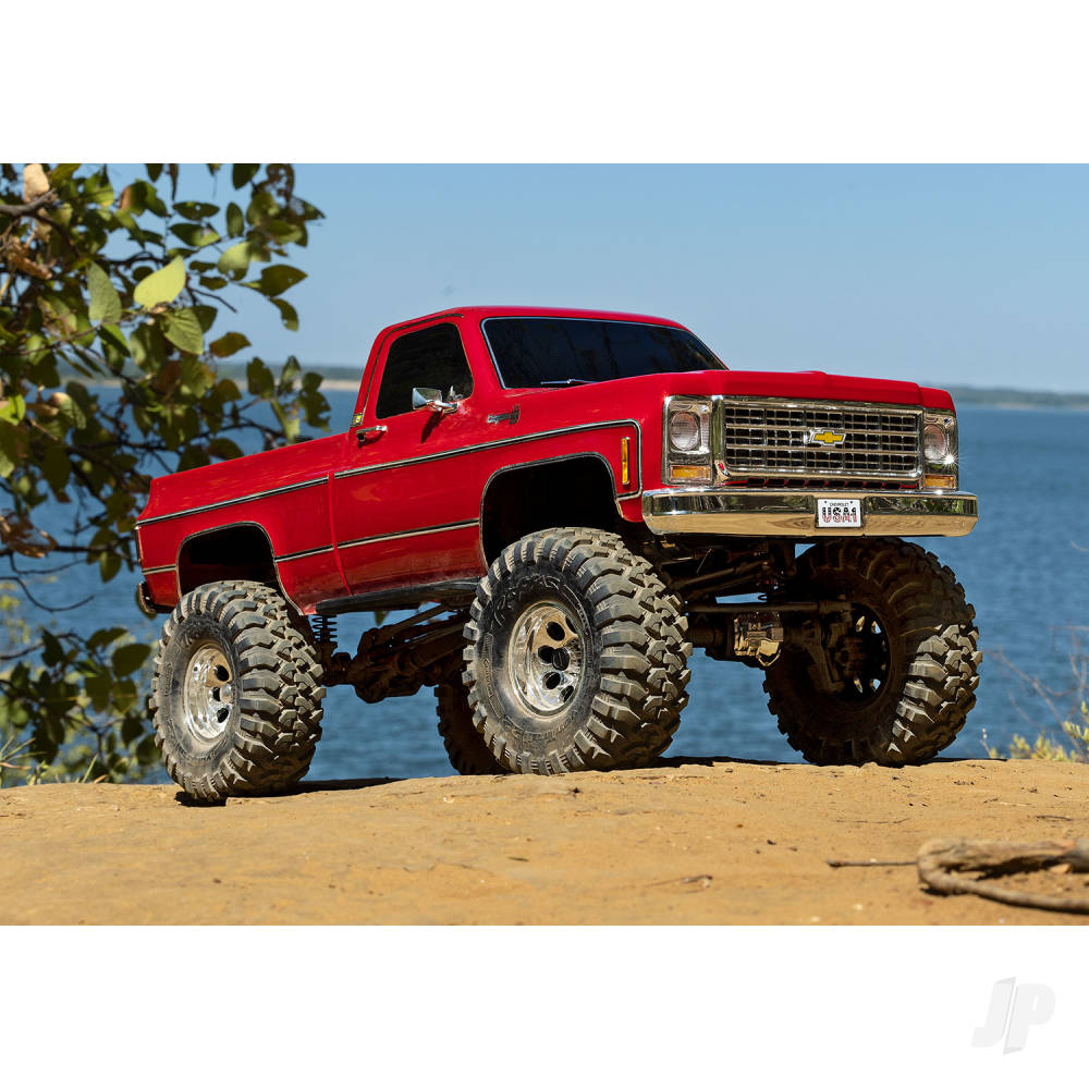 Traxxas TRX-4 1979 Chevrolet K10 Truck 1:10 4WD RTD Electric Trail Crawler, Blue (+ TQi 4-ch, XL-5 HV, Titan 550)-5