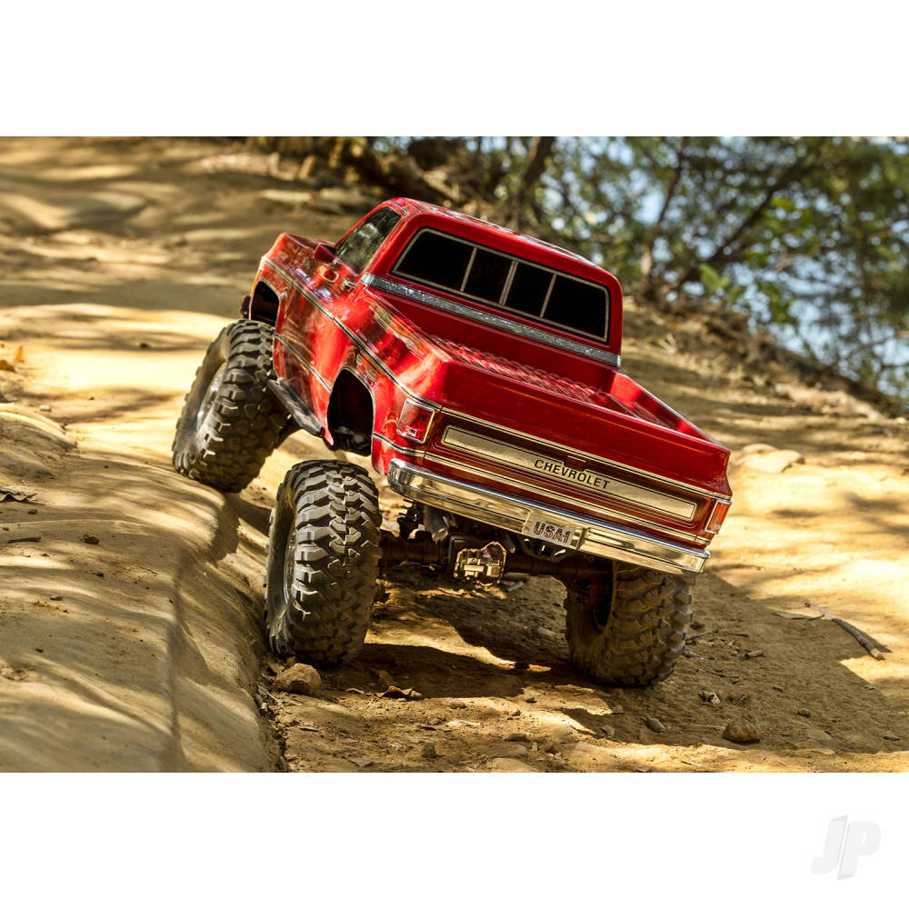 Traxxas TRX-4 1979 Chevrolet K10 Truck 1:10 4WD RTD Electric Trail Crawler, Blue (+ TQi 4-ch, XL-5 HV, Titan 550)-6