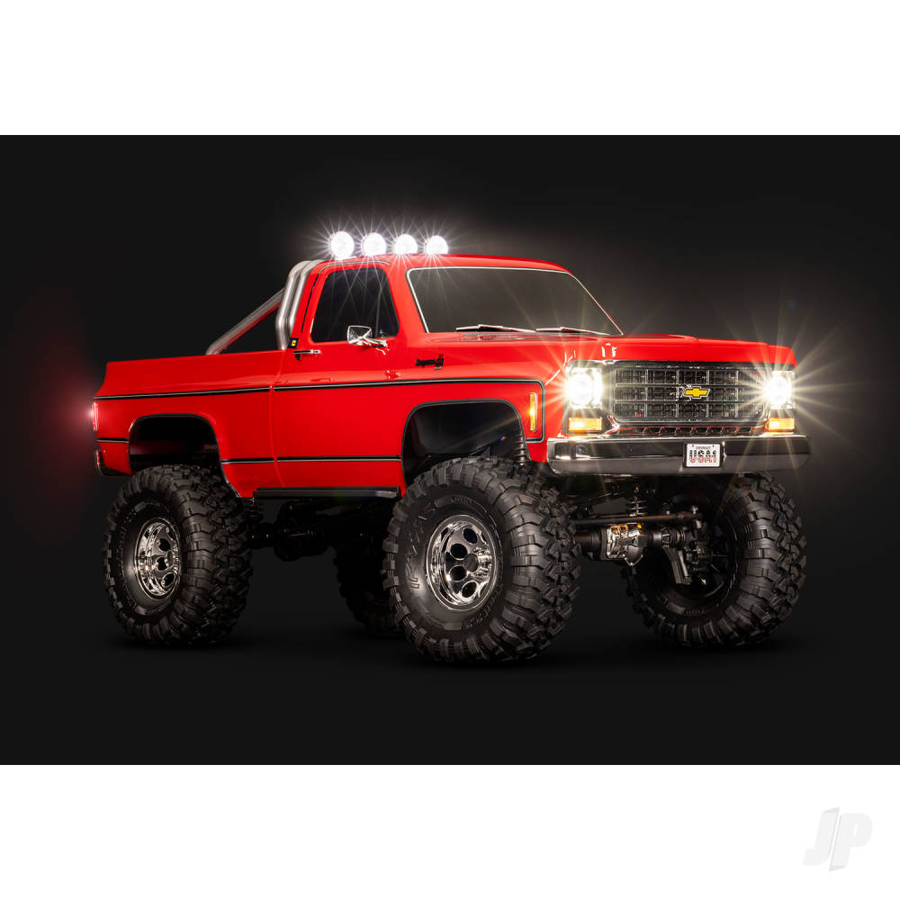 Traxxas TRX-4 1979 Chevrolet K10 Truck 1:10 4WD RTD Electric Trail Crawler, Blue (+ TQi 4-ch, XL-5 HV, Titan 550)-12