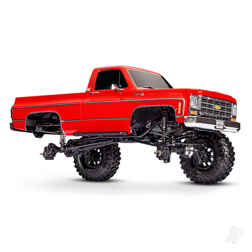 Traxxas TRX-4 1979 Chevrolet K10 Truck 1:10 4WD RTD Electric Trail Crawler, Blue (+ TQi 4-ch, XL-5 HV, Titan 550)-16