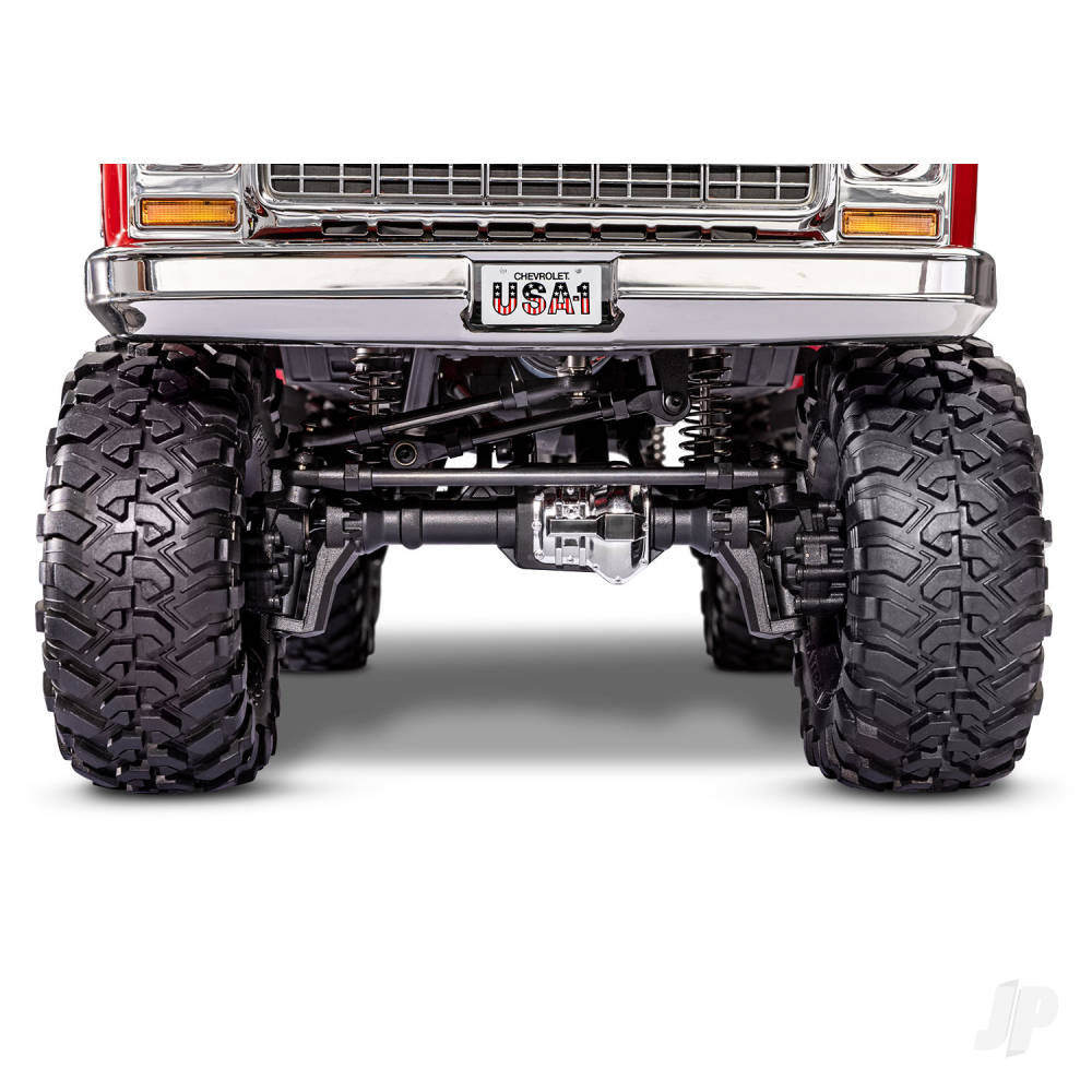 Traxxas TRX-4 1979 Chevrolet K10 Truck 1:10 4WD RTD Electric Trail Crawler, Blue (+ TQi 4-ch, XL-5 HV, Titan 550)-18
