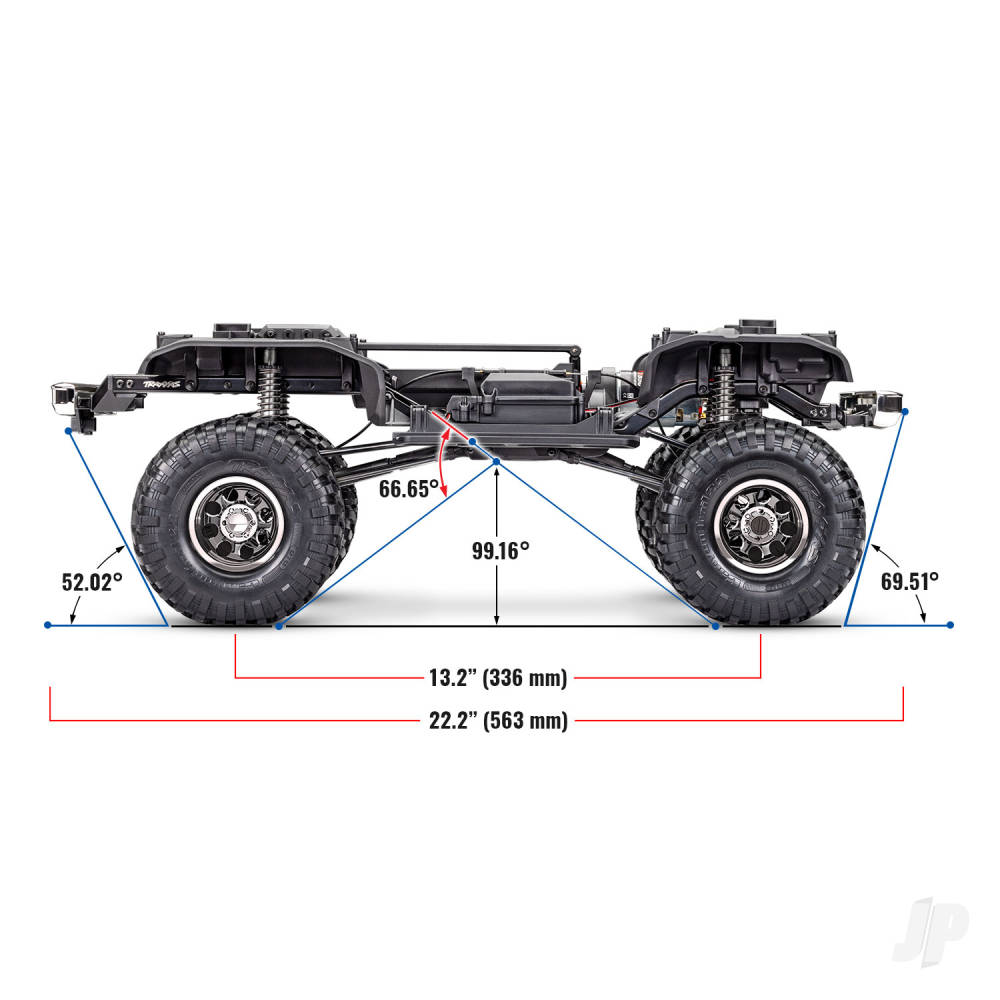 Traxxas TRX-4 1979 Chevrolet K10 Truck 1:10 4WD RTD Electric Trail Crawler, Copper (+ TQi 4-ch, XL-5 HV, Titan 550)-3