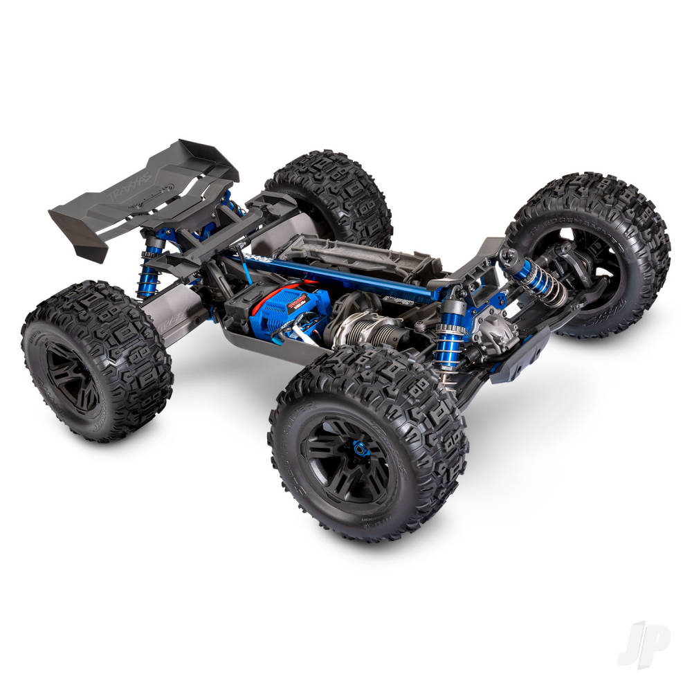Traxxas Sledge Belted 1:8 4WD RTR Brushless Electric Monster Truck, Green (+ TQi 2-ch, TSM, VXL-6S, Belted, Clipless Body)-5