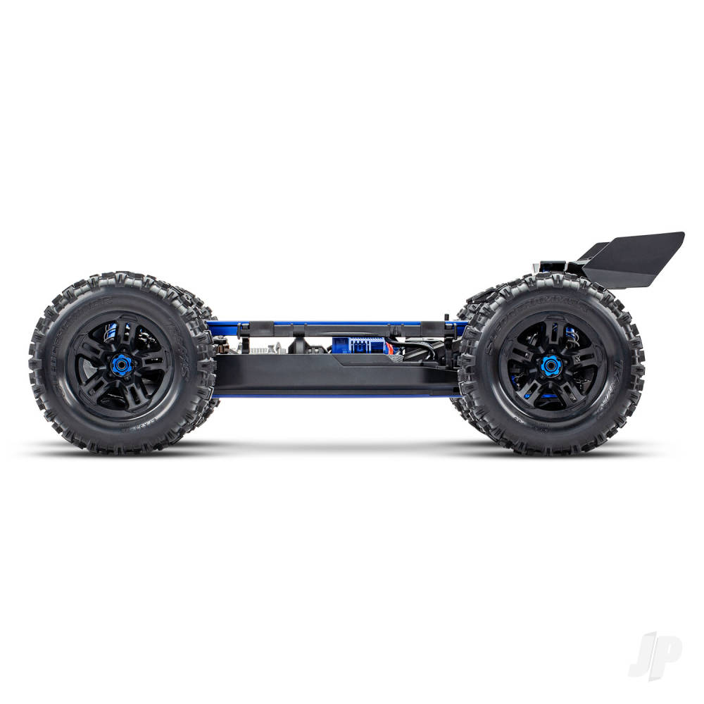 Traxxas Sledge Belted 1:8 4WD RTR Brushless Electric Monster Truck, Green (+ TQi 2-ch, TSM, VXL-6S, Belted, Clipless Body)-6