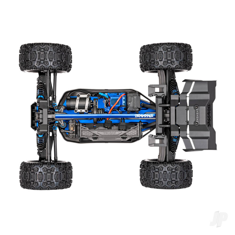 Traxxas Sledge Belted 1:8 4WD RTR Brushless Electric Monster Truck, Green (+ TQi 2-ch, TSM, VXL-6S, Belted, Clipless Body)-7