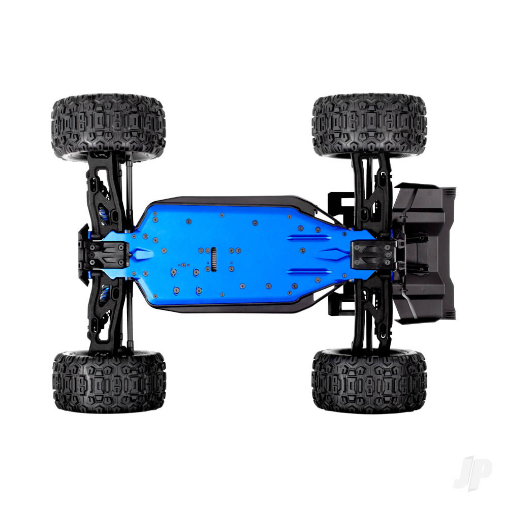 Traxxas Sledge Belted 1:8 4WD RTR Brushless Electric Monster Truck, Green (+ TQi 2-ch, TSM, VXL-6S, Belted, Clipless Body)-8