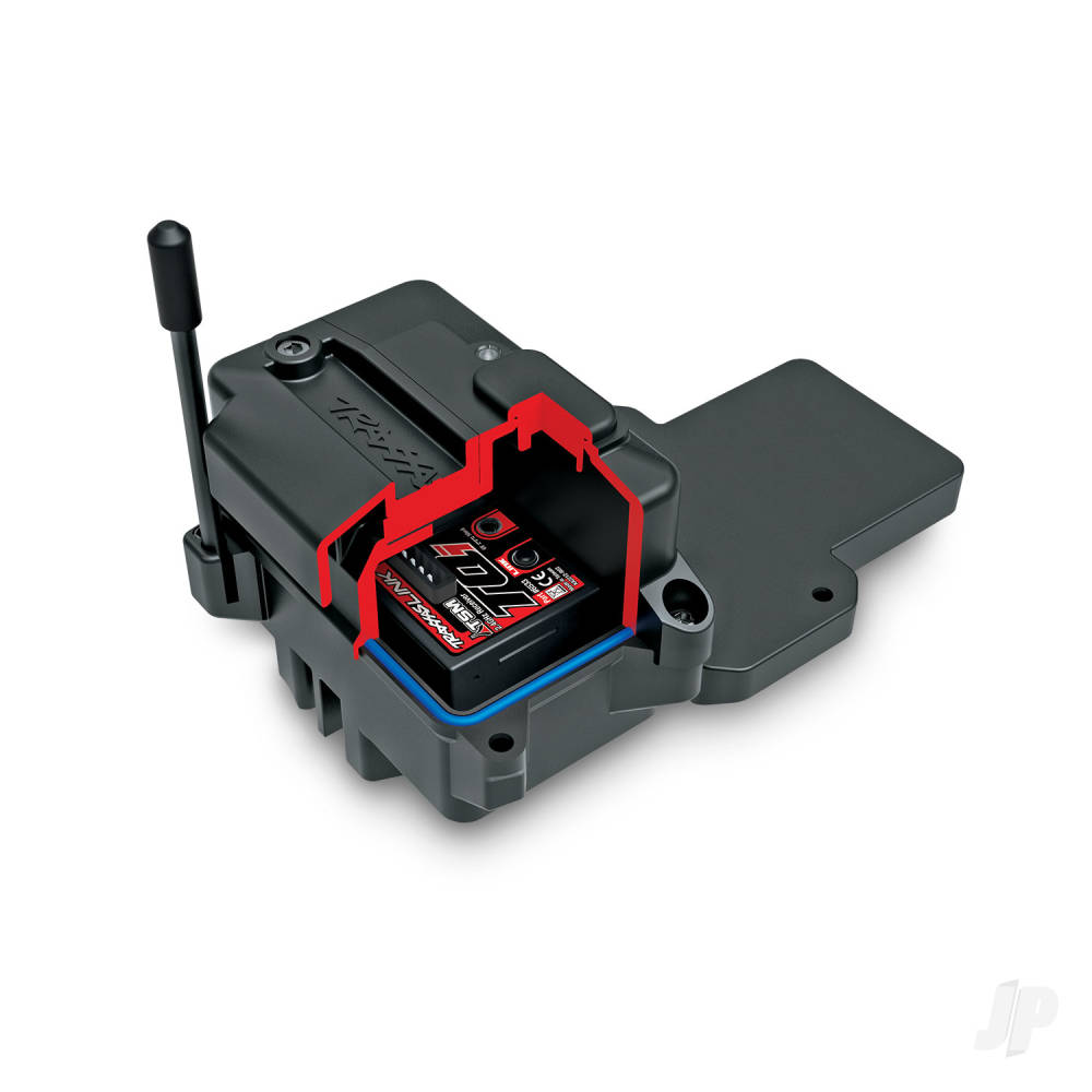 Traxxas Sledge Belted 1:8 4WD RTR Brushless Electric Monster Truck, Green (+ TQi 2-ch, TSM, VXL-6S, Belted, Clipless Body)-32