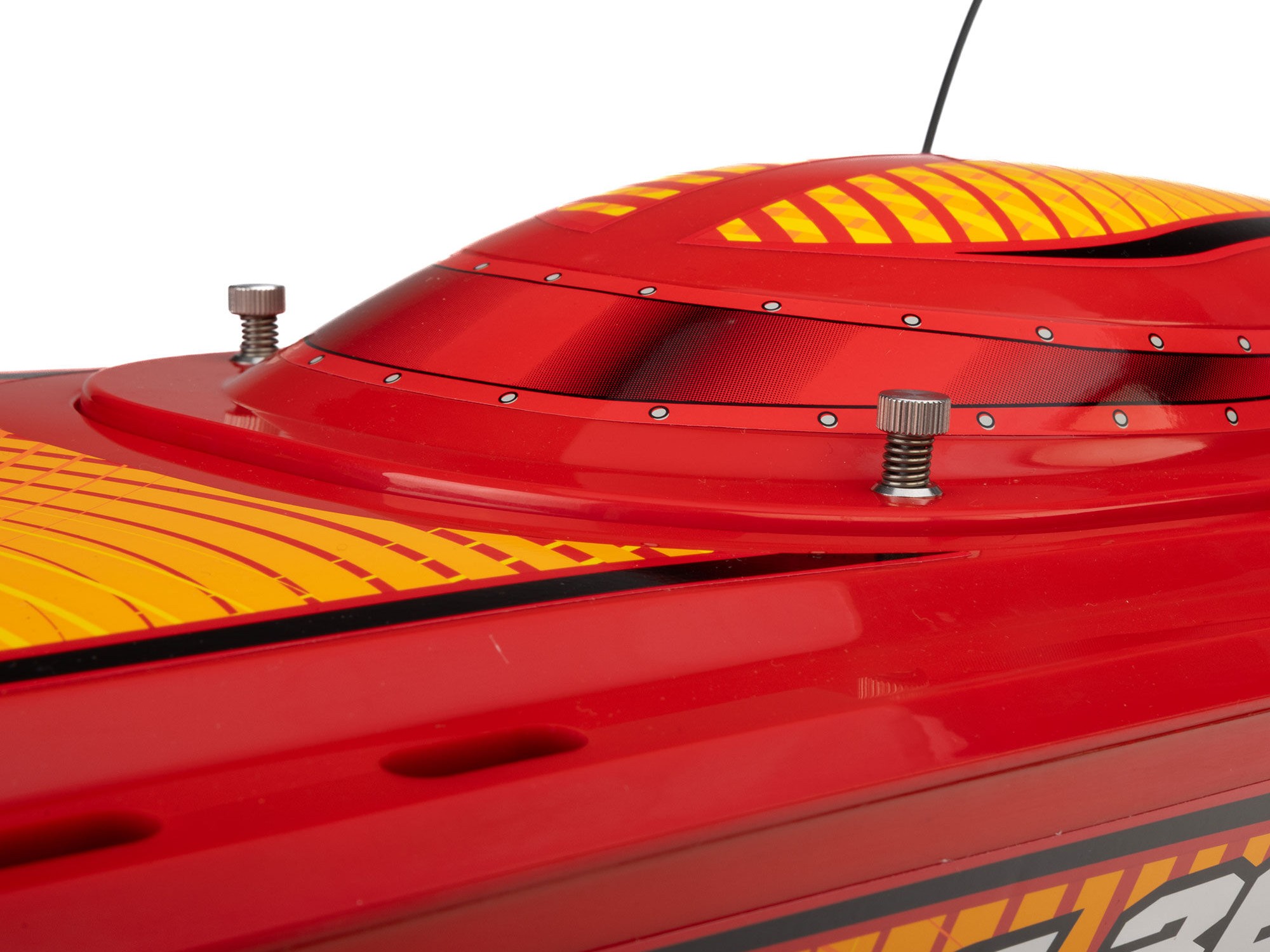 Sonicwake 36" V3 Self-Righting V-Hull Boat RTR, Red-21