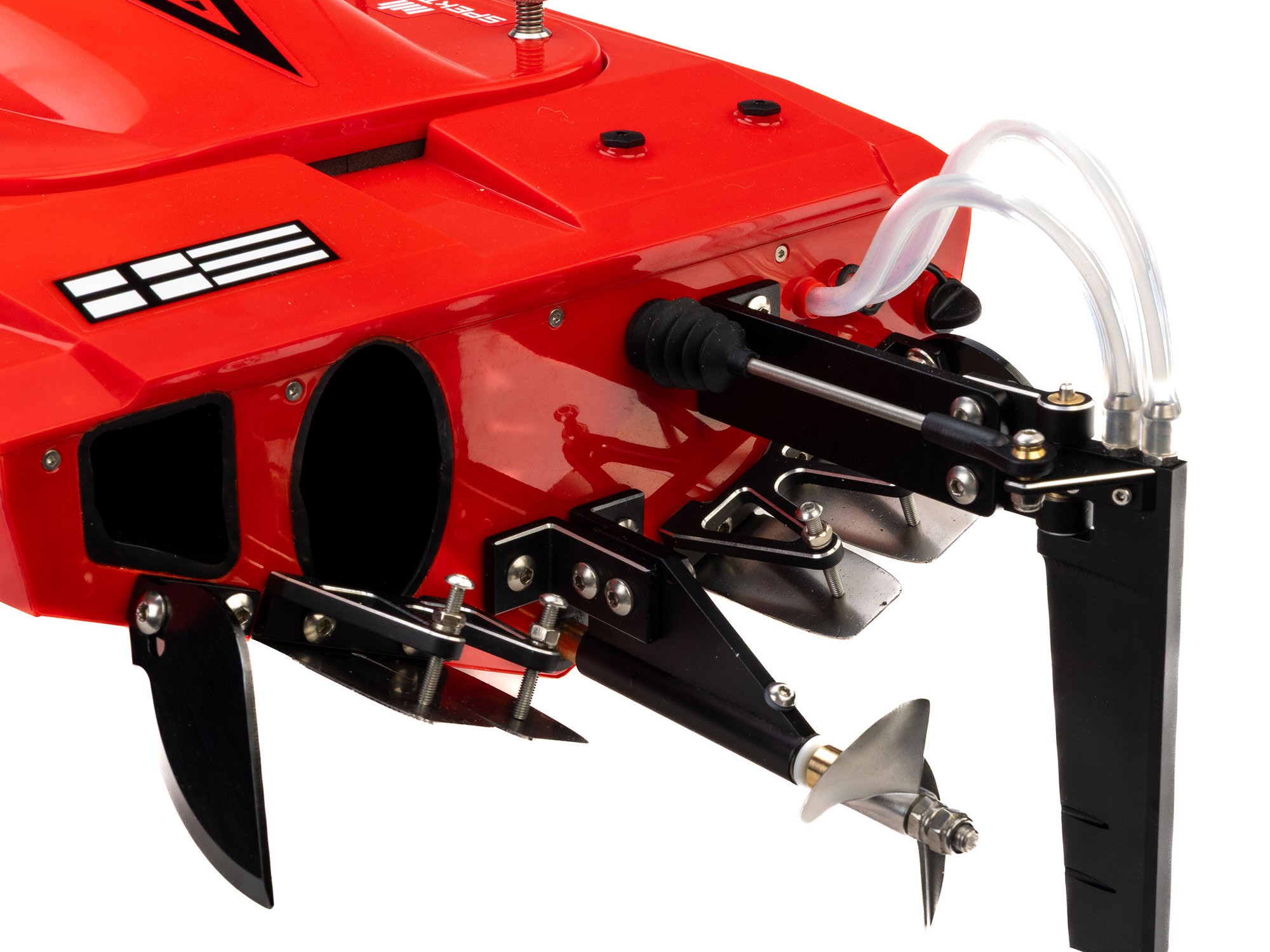 Sonicwake 36" V3 Self-Righting V-Hull Boat RTR, Red-23