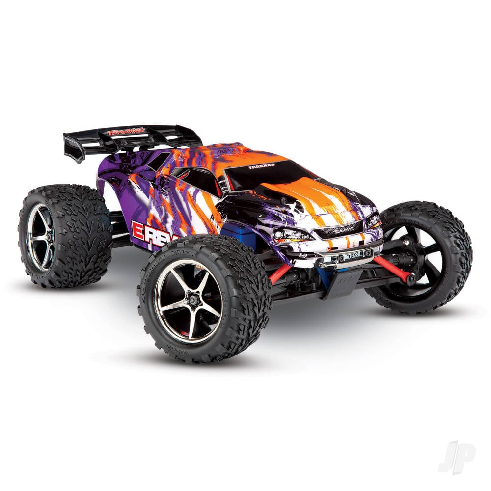 Traxxas E-Revo VXL 1:16 4x4 RTR Brushless VXL-3M Monster Truck - Blue X-4