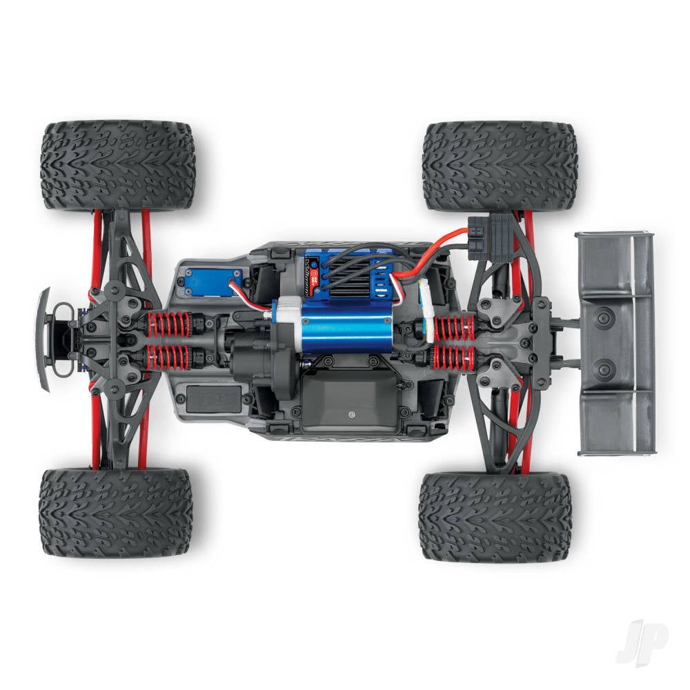 Traxxas E-Revo VXL 1:16 4x4 RTR Brushless VXL-3M Monster Truck - Blue X-16