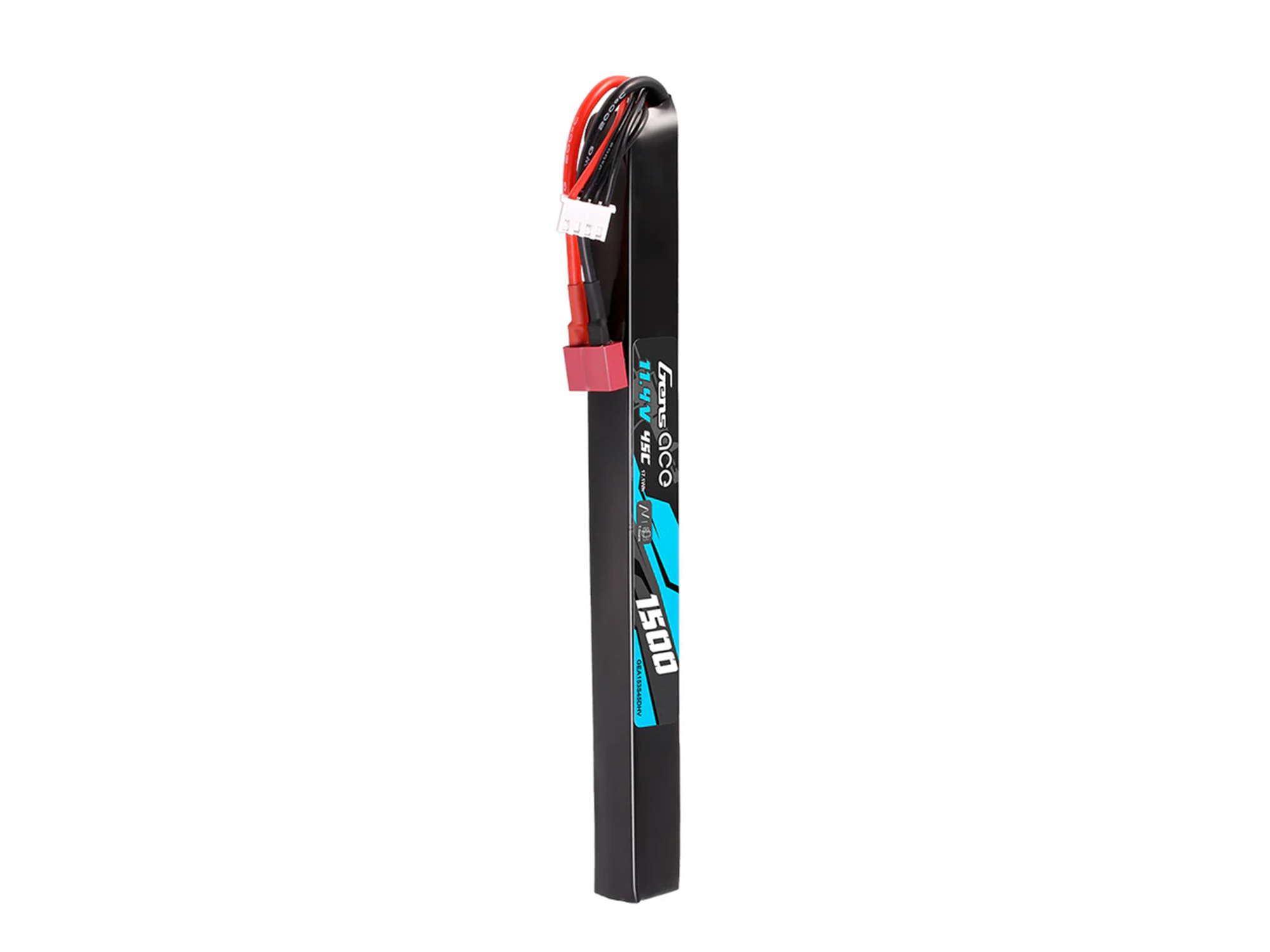 Airsoft 3S HV 1500mAh 45C with Deans (AK47 Long Stick)-4