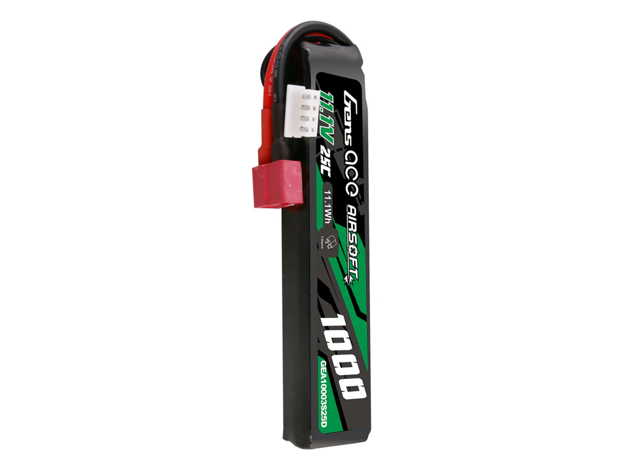Airsoft 3S 1000mAh 25C with Deans (fit Most AEG)-4