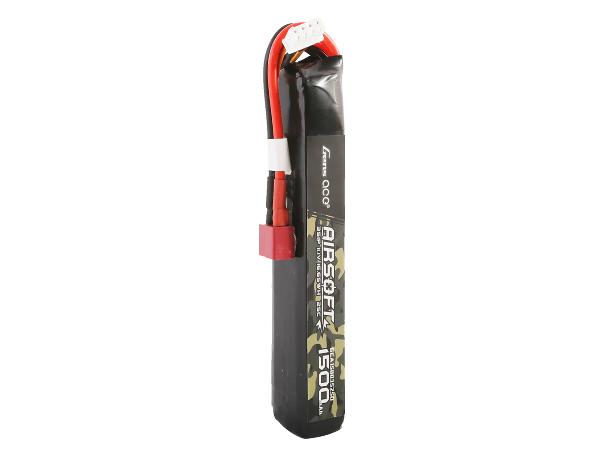 Airsoft 3S 1500mAh 25C with Deans (fit Most AEG)-3