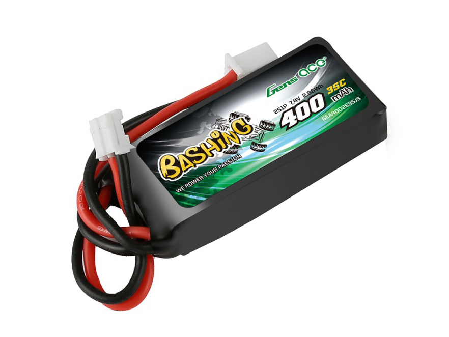 Li-Po Car 2S 7.4V 400mAh 35C with JST (SCX24)-3