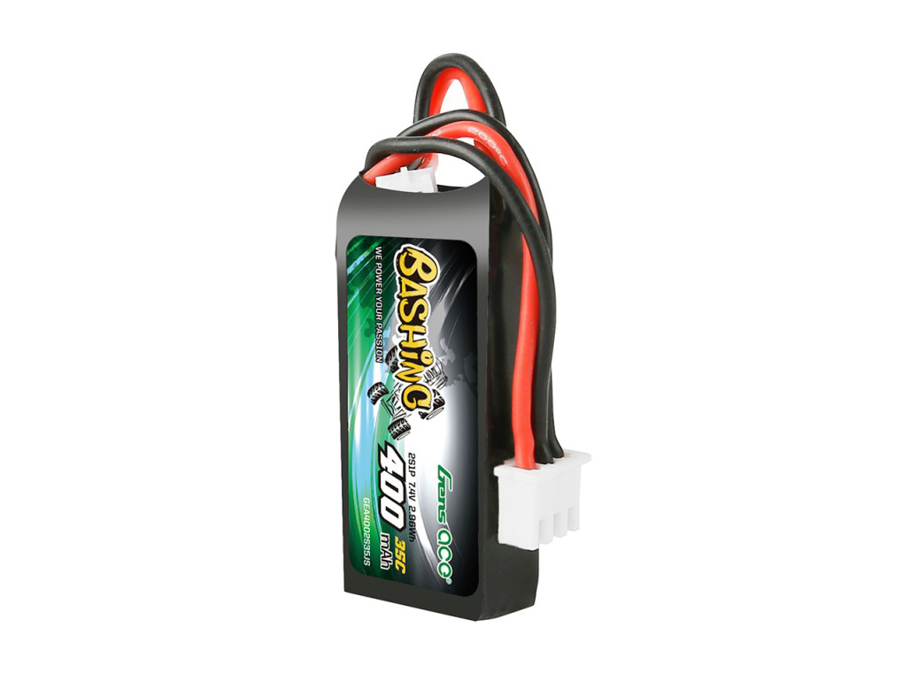 Li-Po Car 2S 7.4V 400mAh 35C with JST (SCX24)-4