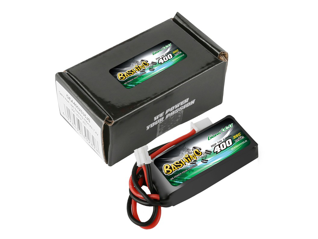 Li-Po Car 2S 7.4V 400mAh 35C with JST (SCX24)-5