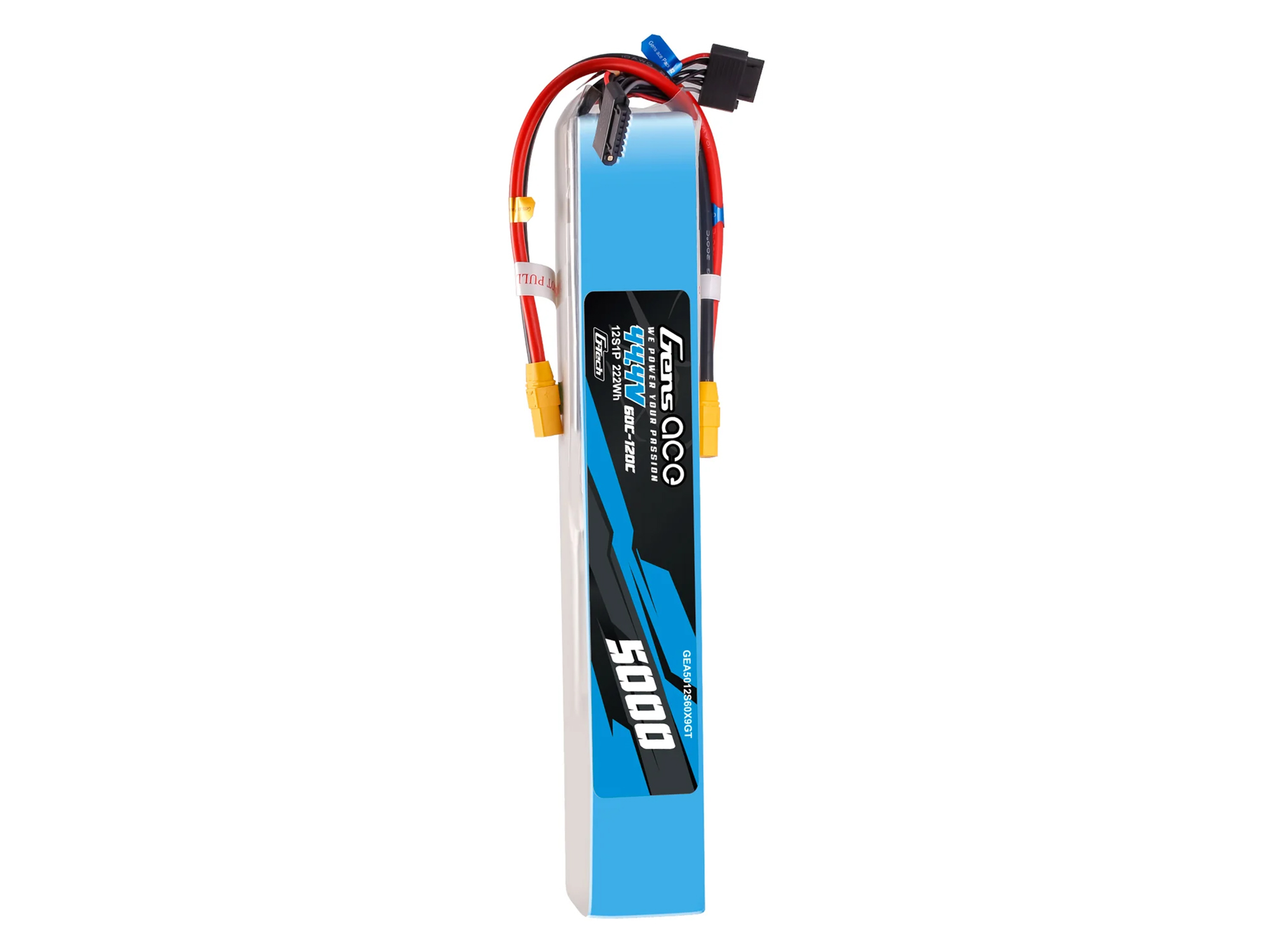 Li-Po G-Tech 12S 44.4V 5000mAh 60C with XT90-4