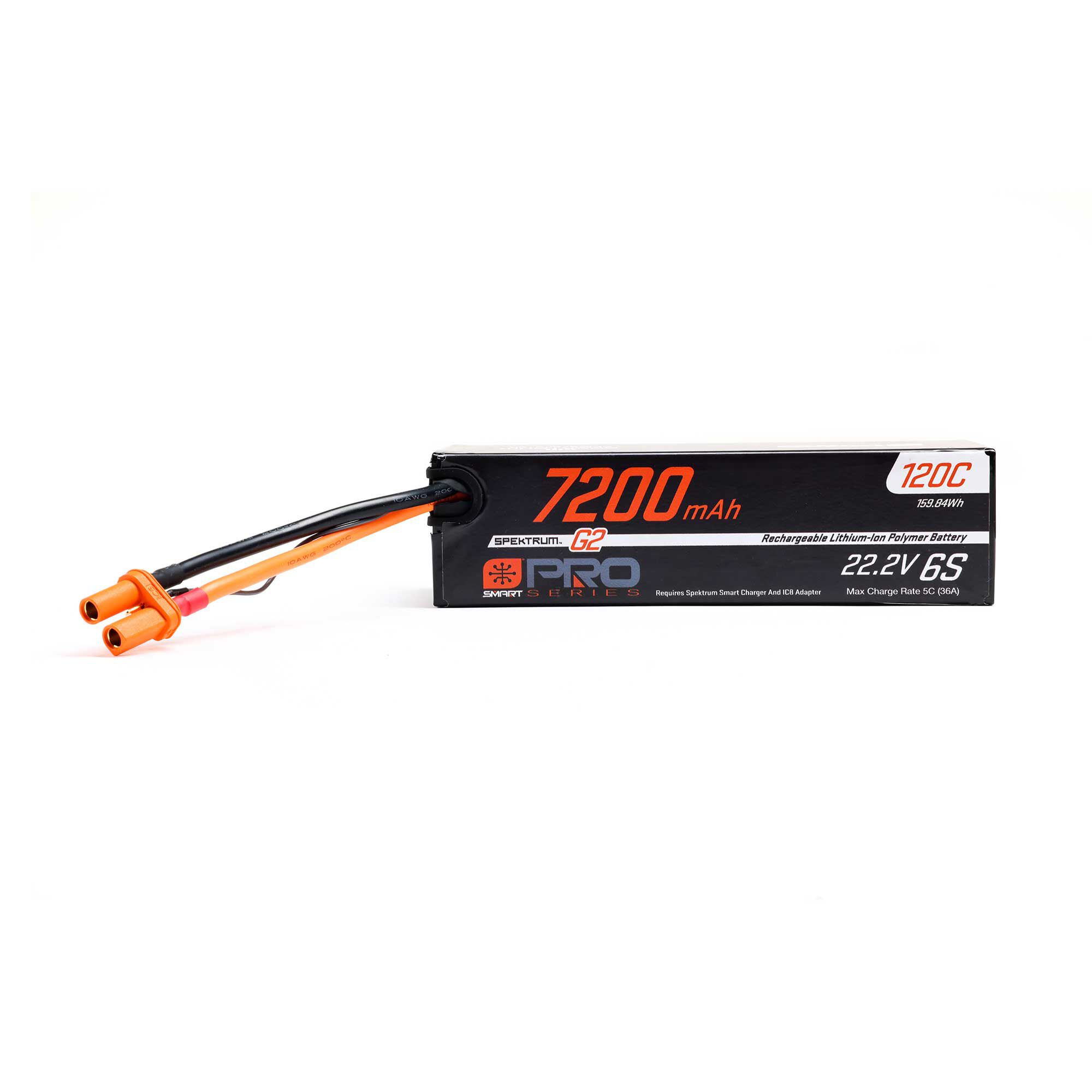 22.2V 7200mAh 6S 120C Smart G2 LiPo: IC5-3